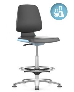 krzesło laboratoryjne Labsit foot ring Bimos