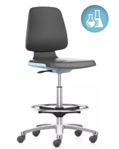 krzesło laboratoryjne Labsit foot ring Bimos