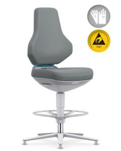 krzesło Cleanroom Texon foot ring Bimos