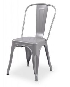 krzesło Paris inspirowane Tolix Aluminium